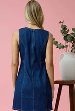 Load image into Gallery viewer, Debbie Denim Mini Dress