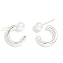 Load image into Gallery viewer, Peek-a-Boo Hoop Earring