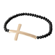 Load image into Gallery viewer, Jelisa Cross Stretch Bracelet