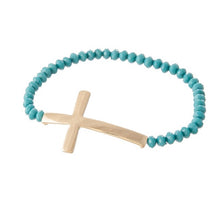 Load image into Gallery viewer, Dori Beaded Cross Bracelets