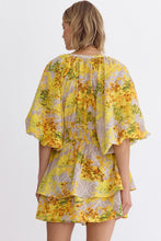 Load image into Gallery viewer, Cardi Floral Romper