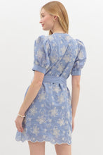 Load image into Gallery viewer, Bailey Blue Floral Dress