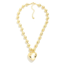 Load image into Gallery viewer, Tammy Beaded Heart Necklace