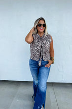 Load image into Gallery viewer, Everly Cheetah Quilted Vest