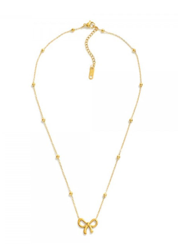 Bow Necklace