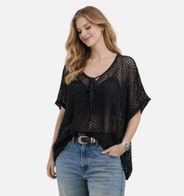 Load image into Gallery viewer, Emily Crocheted Poncho
