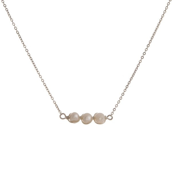 By the Sea Pearl Necklace