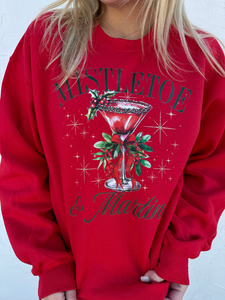 Mistletoe & Martinis Sweatshirt