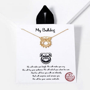 Bulldog Necklace