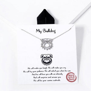 Bulldog Necklace