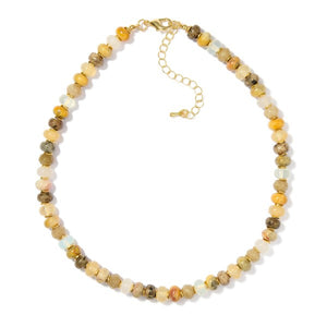 Candy Stone Beaded Necklace
