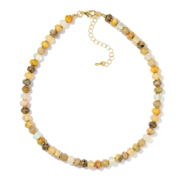 Candy Stone Beaded Necklace