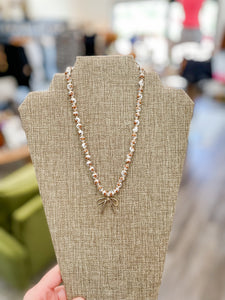 Vintage Bow Necklace