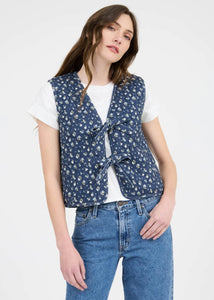 Taylor Tied Quilted Vest