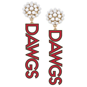 Dawgs Dangle Earrings