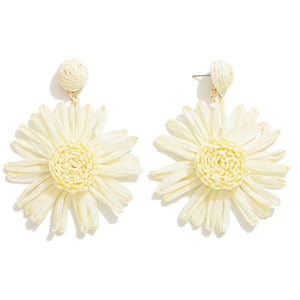 Colored Flower Earrings