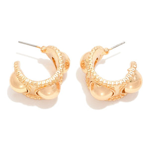 Dome Chunky Earrings