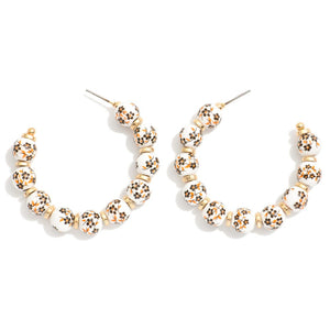 Chinoiserie Beaded Hoop