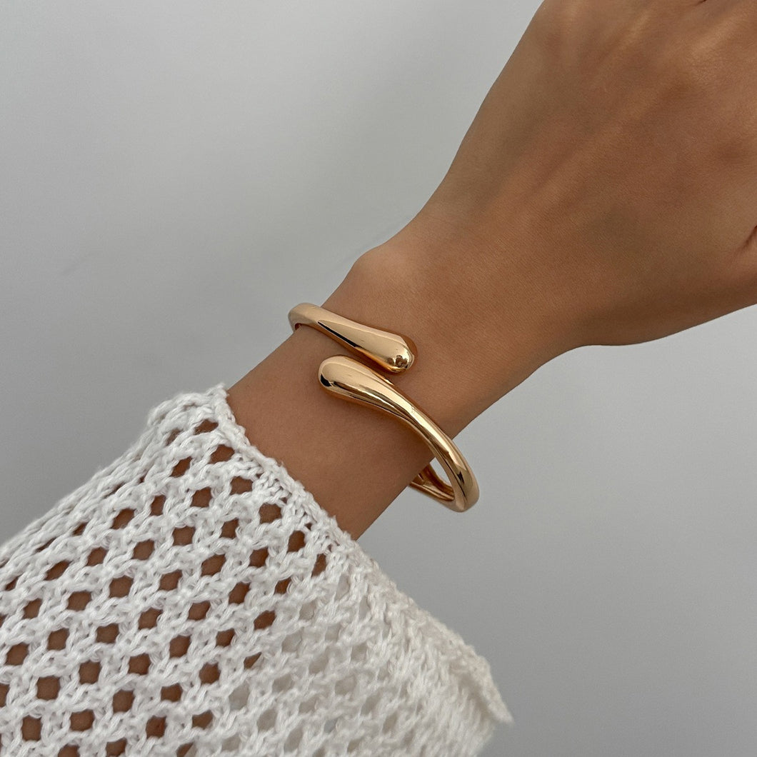 Teardrop Cuff Bangle