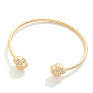 Glory Clover Cuff Bracelet