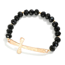 Load image into Gallery viewer, Cross Beaded Bracelet
