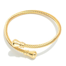 Load image into Gallery viewer, Twisted Metal Wrap Cuff Bracelet
