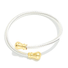 Load image into Gallery viewer, Twisted Metal Wrap Cuff Bracelet
