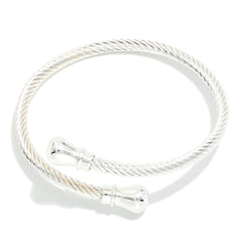 Load image into Gallery viewer, Twisted Metal Wrap Cuff Bracelet
