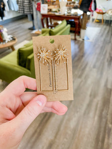 Starstruck Rectangle Earrings