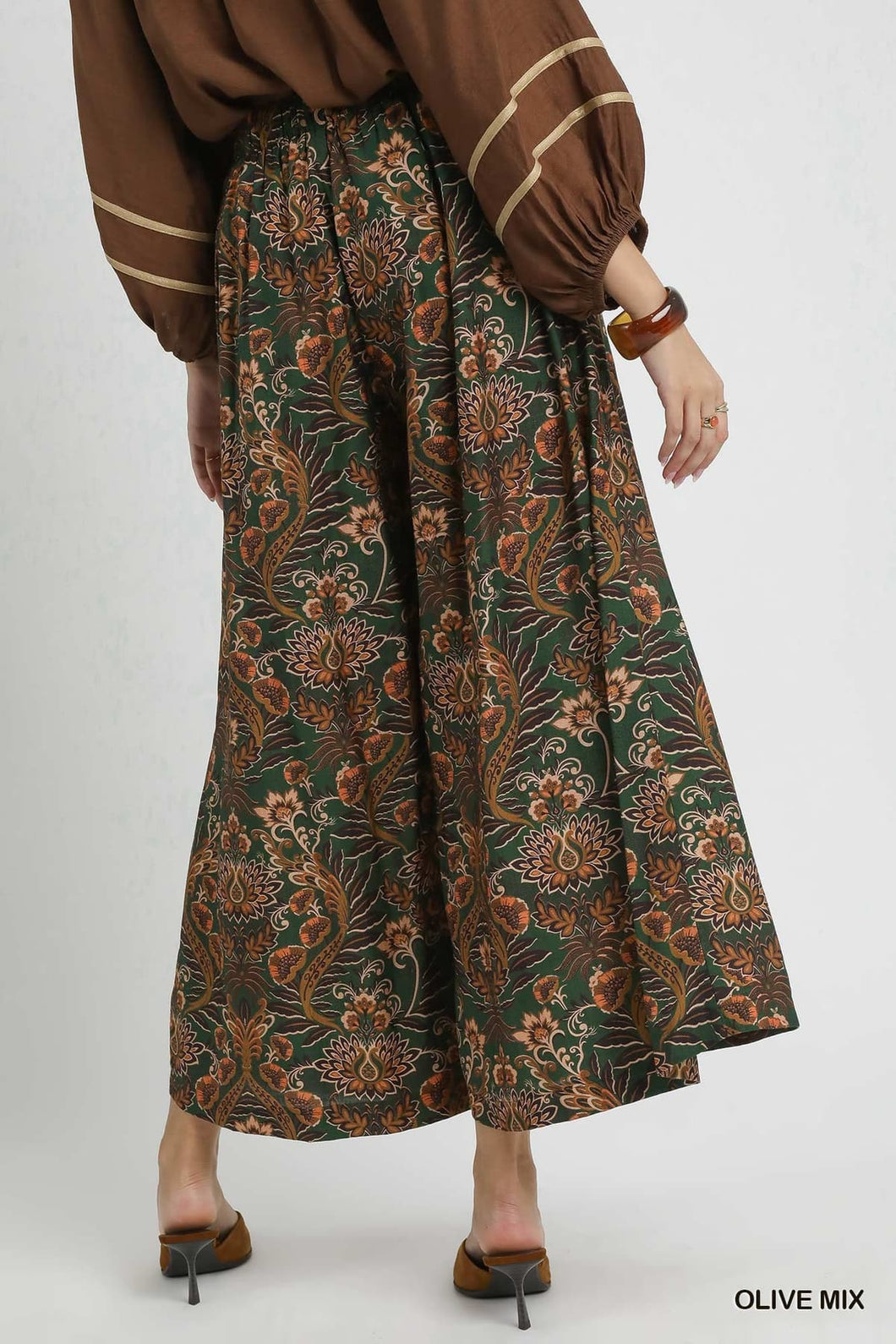 Patty Floral Print Palazzo Pants