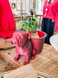 English Bulldog Small Planter