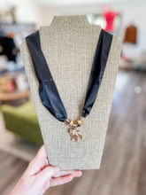 Load image into Gallery viewer, Bulldog Pendant Scarf Necklace
