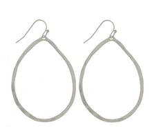 Load image into Gallery viewer, Hammered Teardrop Earring
