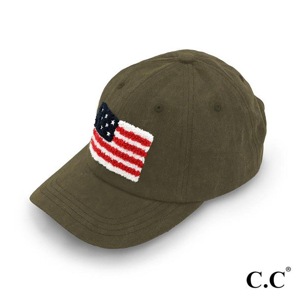 American Flag Ballcap