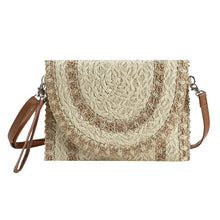 Load image into Gallery viewer, Straw Crossbody Purse
