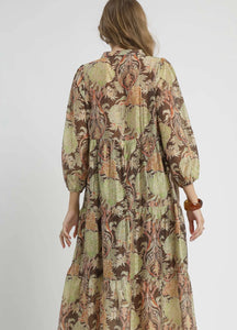 Lori Floral Midi Dress