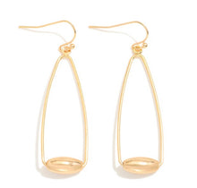 Load image into Gallery viewer, Cone Teardrop Earrings
