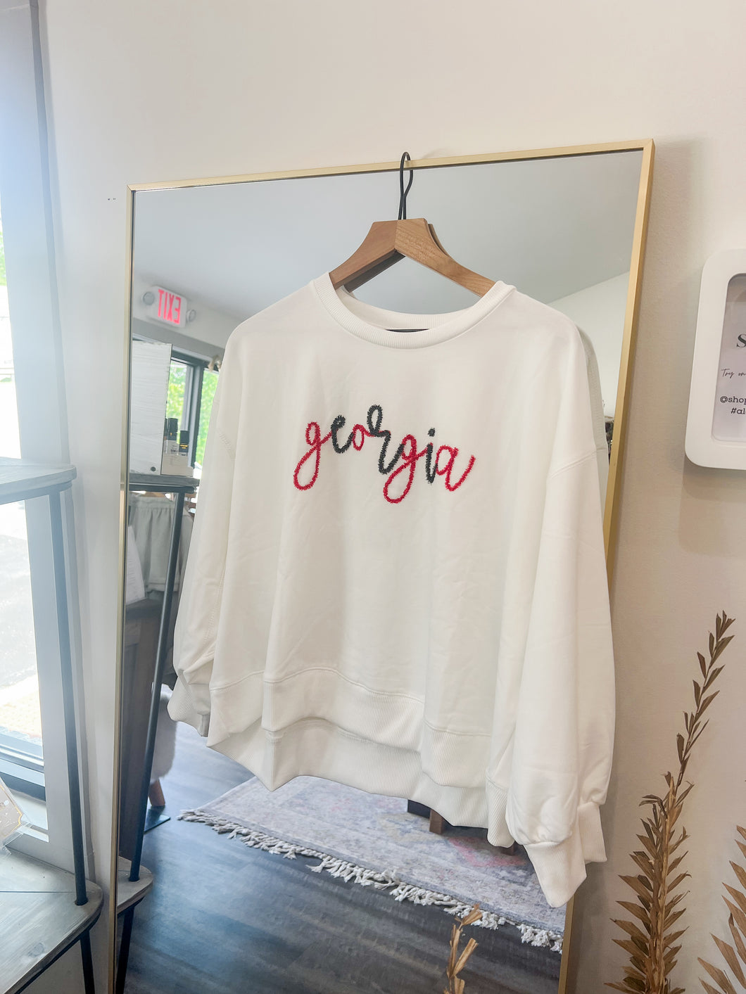 Mary Square Georgia Tinsel Sweatshirt