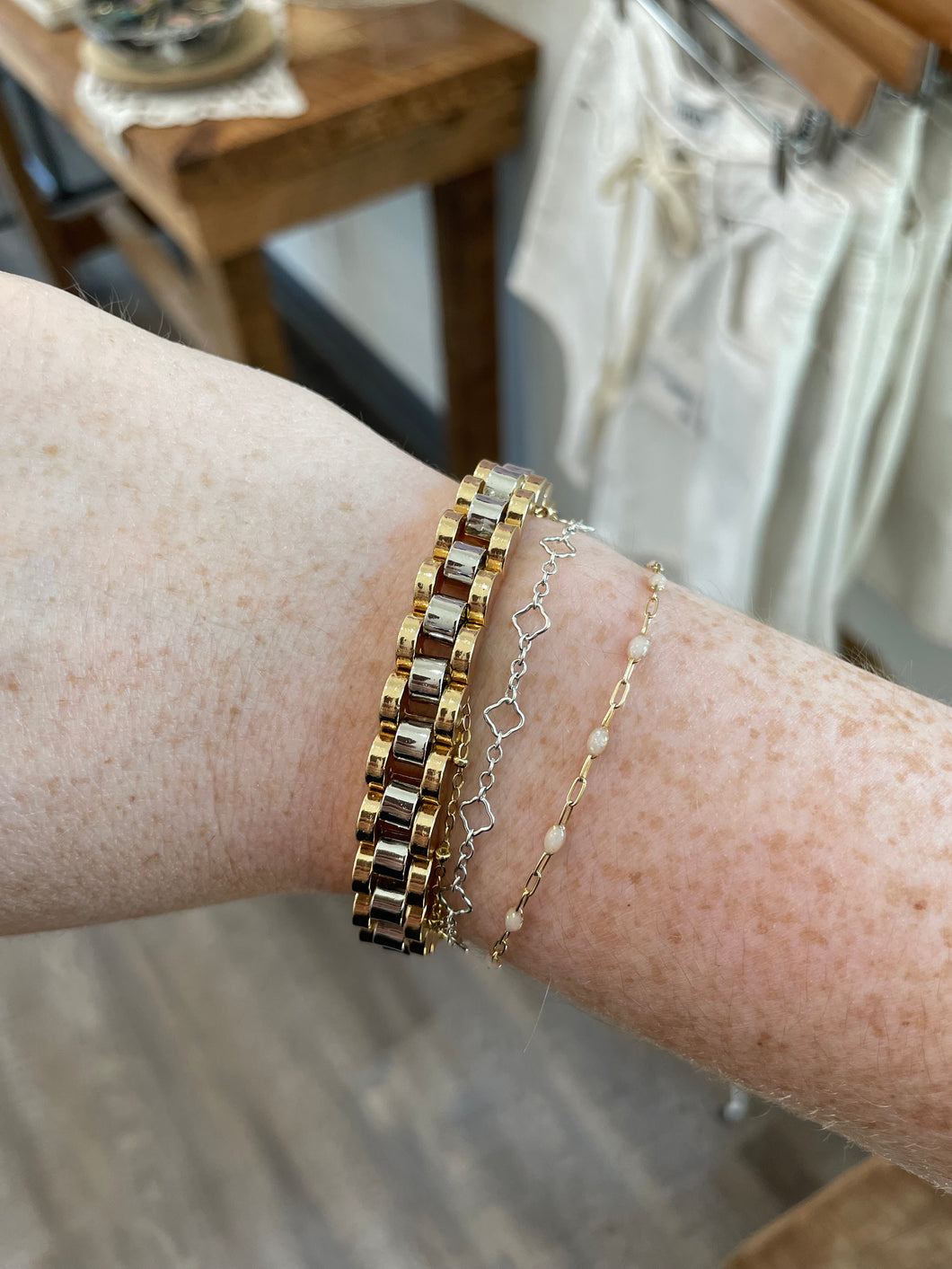 Carissa Watchband Style Bracelet