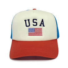 Load image into Gallery viewer, America Trucker Hat
