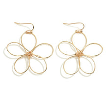 Load image into Gallery viewer, Flower Drop Earrings
