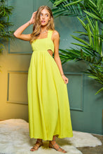 Load image into Gallery viewer, Canary Maxi Dress
