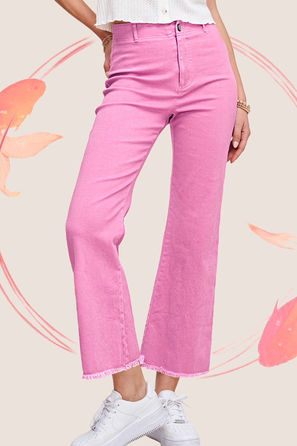 Candy Pink Denim Jeans