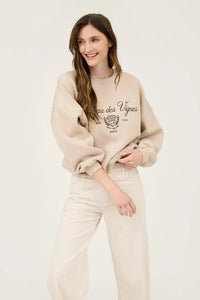 Chateau Paris Embroidered Sweatshirt