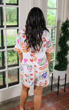 Load image into Gallery viewer, Collie White Floral Romper
