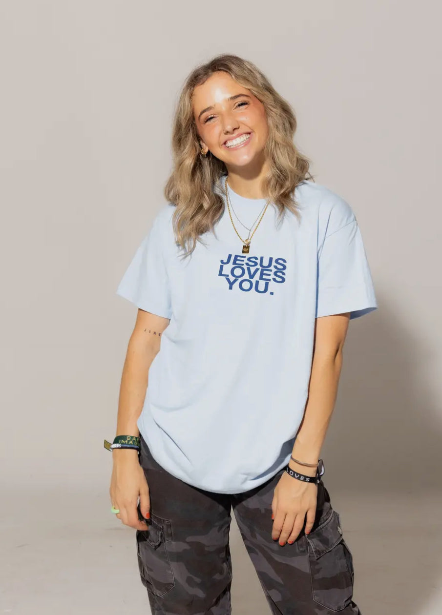 JLY Blue on Blue Tee