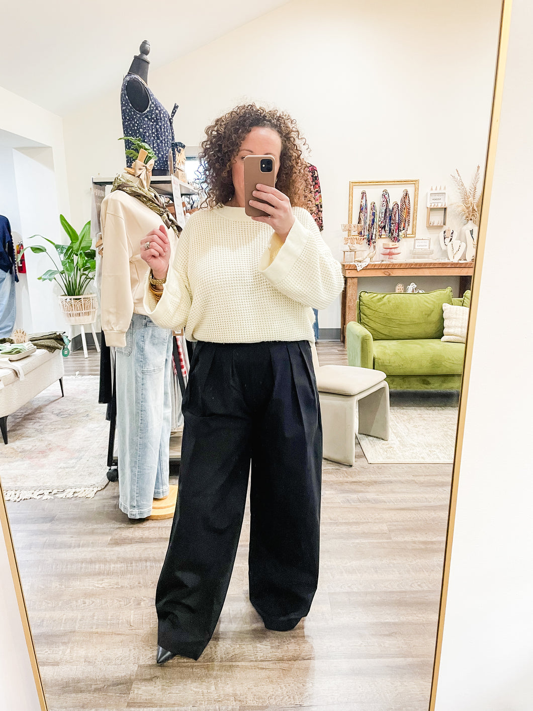 Sandra Pleated Extra Wide Pants