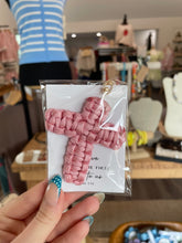 Load image into Gallery viewer, Paracord Cross Keychain
