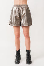 Load image into Gallery viewer, Elaine Coated Leather Shorts
