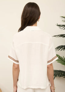 Shelly Starfish Button Down Top